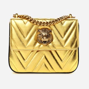 product image of gucci metallic broadway shoulder bag FASHIONPHILE