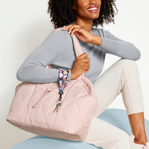 Featherweight Tote Bag in Rose Quartz