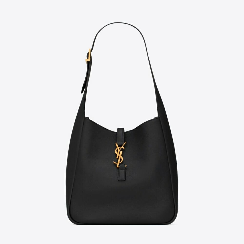 YSL LE 5 A? 7 Soft Small Hobo Bag In Smooth Leather