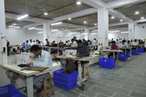 Leather products manufacturing factory